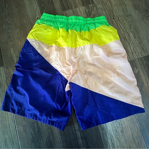 Nike FLIGHT series retro Colorblock swim trunks MENS L fully lined shorts - Picture 9 of 9